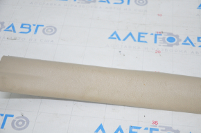 Door sill trim inner rear left Toyota Camry v50 12-14 usa beige, broken crepe, scratches