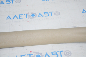 Door sill trim inner rear left Toyota Camry v50 12-14 usa beige, broken crepe, scratches