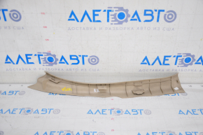 Door sill trim inner rear right Toyota Camry v50 12-14 usa beige, scratches