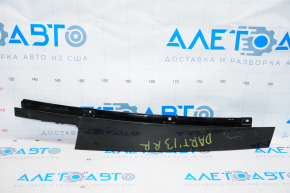 Dodge Dart 13-16 right rear side door trim, worn