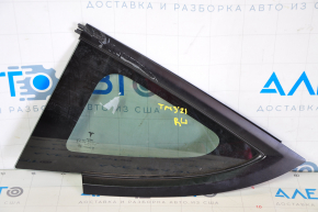 Rear left blind glass window Tesla Model 3 21 - matte frame