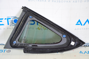 Rear right blind glass window Tesla Model 3 21 - matte frame