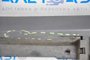 Left threshold Toyota Camry v50 12-14 usa LE XLE graphite 1G3 with chrome, scratches, pitted, torn