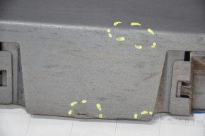 Right threshold Toyota Camry v50 12-14 usa LE XLE graphite 1G3 with chrome, scratches, scratch on chrome, missing fragment