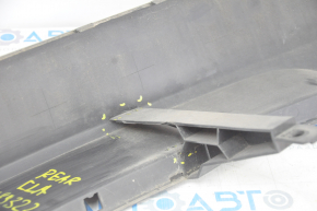 Rear bumper lip Mercedes CLA 14-16 structure, worn, broken fastener