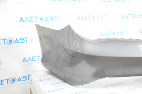 Bare rear bumper Mercedes CLA 14-19 usa without parking sensors, graphite, scratches