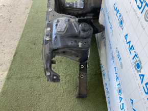Front right quarter Audi A4 B8 08-16 black, sawed off