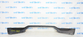 Lower lip of the front bumper Ford Edge 19 - structure, scratches, torn fastening