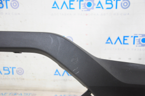 Lower lip of the front bumper Ford Edge 19 - structure, scratches, torn fastening