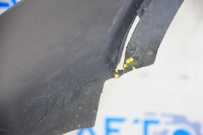 Lower lip of the front bumper Ford Edge 19 - structure, scratches, torn fastening