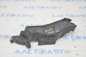 Right radiator grille deflector Mercedes CLA 250 14-16 breakage fastening