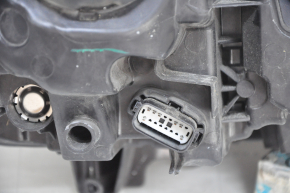 Headlight front left complete Ford Fusion mk5 17-20 halogen, with DRL, sand, breakage of the fastener