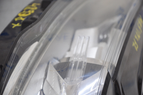 Headlight front left complete Ford Fusion mk5 17-20 halogen, with DRL, sand, breakage of the fastener