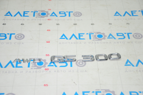 Emblem inscription AWD GS300 trunk lid Lexus GS300 06