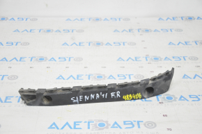 Front bumper mount right Toyota Sienna 11-20 breakage of mount