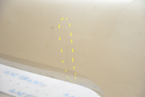 Front bumper bare Toyota Sienna 11-17 gold, broken, fastened, pressed, crack, scratches