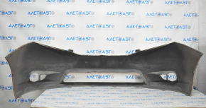 Front bumper bare Toyota Sienna 11-17 gold, broken, fastened, pressed, crack, scratches