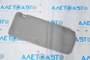 Left visor Lexus IS200 IS300 99-05 gray, without hook, dry-cleanable