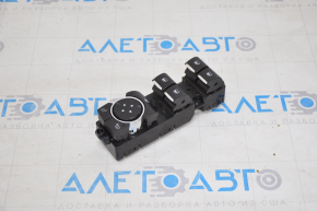 Front left window lift control Ford Fusion mk5 13-20 black with chrome, 4 auto