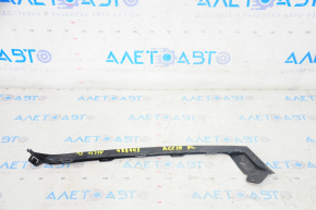 Front bumper molding lower left Honda Accord 18-22 black gloss, rubbed, sand