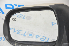 Side mirror left Toyota Sienna 11-17 5 pins, heated, golden, scale on mirror element, scratches