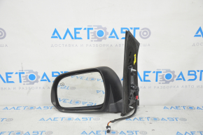 Side mirror left Toyota Sienna 11-17 5 pins, heated, golden, scale on mirror element, scratches