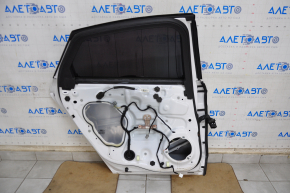 Door assembly rear left Ford Fusion mk5 13-20 white YZ, bumps, lining defect