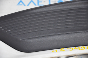 Front bumper grille left Ford Fusion mk5 17-18 without fog lights white, sand