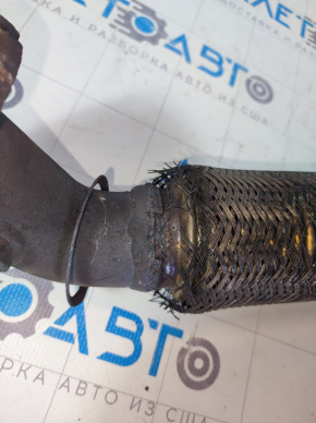 Chevrolet Volt 11-15 exhaust pipe with catalytic converter mesh torn