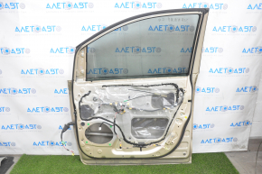 Door assembly front right Toyota Sienna 11-17 gold 4T8, bumps, dried out glass seal