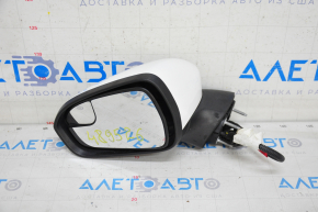 Side mirror left Ford Fusion mk5 13-20 3 pins, silver UX, pokes