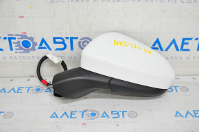 Side mirror left Ford Fusion mk5 13-20 3 pins, silver UX, pokes