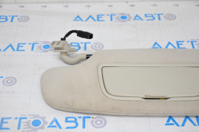Left visor Ford Fusion mk5 13-20 gray, for cleaning, without hook