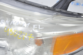 Headlight front left Toyota Sienna 11-20 bare halogen, for polishing, micro-cracks