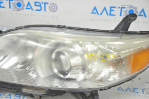 Headlight front left Toyota Sienna 11-20 bare halogen, for polishing, micro-cracks