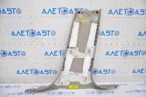 Center pillar trim lower left Ford Fusion mk5 17-20 gray, scratches, unsoldered mount