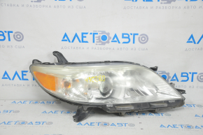 Headlight front right Toyota Sienna 11-20 bare halogen, for polishing, micro-cracks