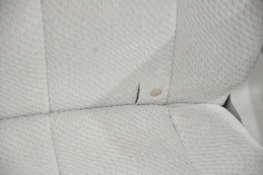 Rear row of seats left 2nd row Toyota Sienna 11-14 velour gray, for 8 seats, manual, for dry cleaning, tear