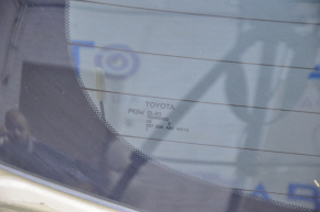 Naked trunk door with glass Toyota Sienna 11-20 for camera, gold 4T8, bumps, dented