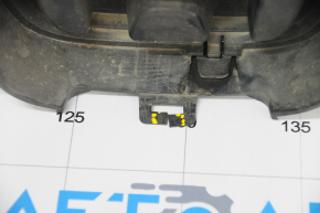 Honda Accord 18-22 radiator grille molding dark chrome, with mount and badge, sand, bump, mount broken