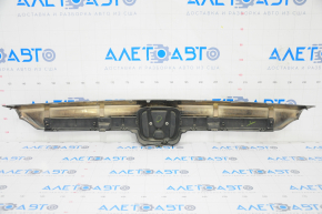 Honda Accord 18-22 radiator grille molding dark chrome, with mount and badge, sand, bump, mount broken