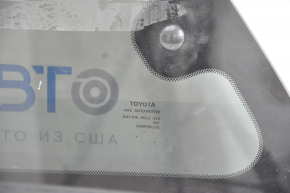 Rear left fixed window glass for Toyota Sienna 11-14, no curtain, tinted