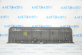 Toyota Sienna 11-20 trunk opening trim gray, worn, broken fastener