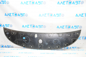 Upper trunk lid trim Lincoln MKZ 13-20 black gloss, broken guide, scratches