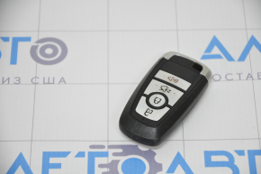 Key smart Ford Fusion mk5 17-20 4 buttons, without autostart. worn, scratches