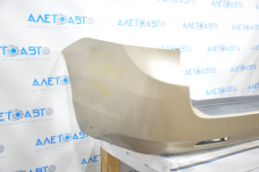 Rear bumper bare Toyota Sienna 11-20 L, LE, XLE, gold, pressed, scratches