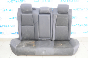 Rear row of seats 2nd row Honda Accord 18-22 combined, black, dry-cleanable