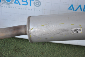 Exhaust line middle part with barrel Honda Accord 18-22 1.5T Sport is flattened