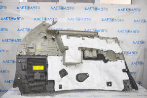Right arch trim Toyota Sienna 11-14 gray with curtain, rubbed, broken fastener
