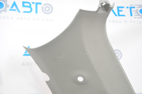Right arch trim Toyota Sienna 11-14 gray with curtain, rubbed, broken fastener